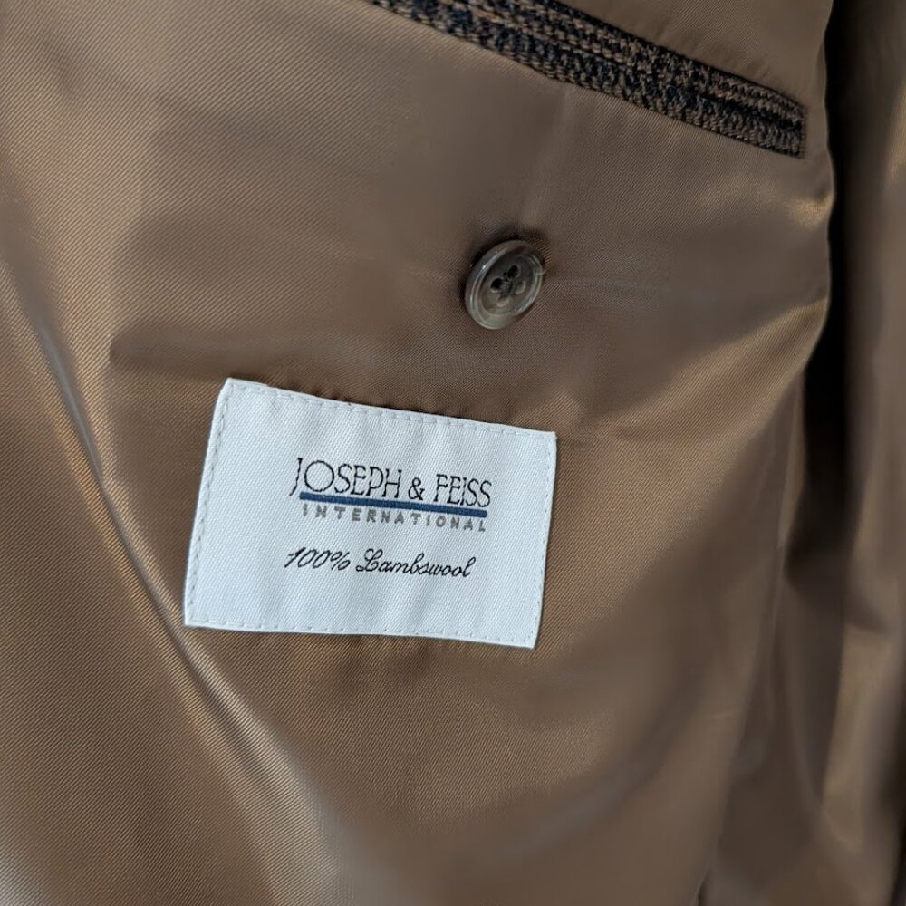 Joseph & Feiss Blazer - brown - lambwool - Size 48R - Picture 3 of 5